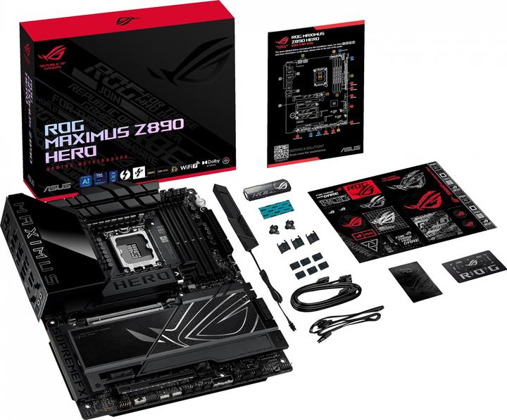 Immagine prodotto ASUS ROG MAXIMUS Z890 HERO (LGA 1851, Intel Z890, ATX)