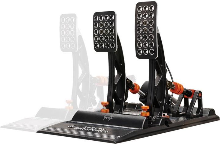Actual product image Asetek Invicta Sim Racing accelerator and brake pedal (PC)