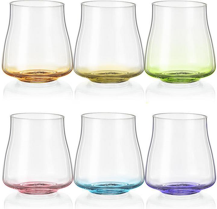 Image du produit Bohemia Crystal Tumblers Rainbow Fresh 350 ml (lot de 6) (0.35 l, 6 x)