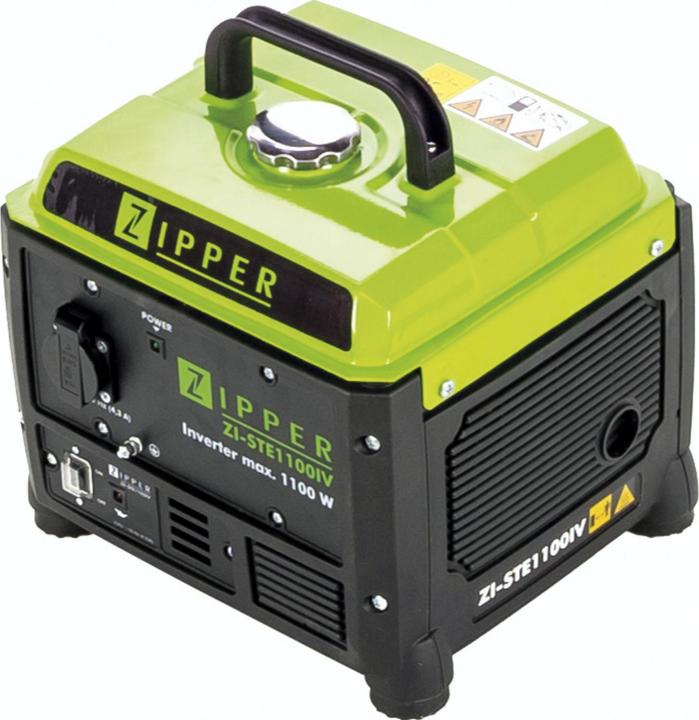 Actual product image Zipper Power generator inverter, 1,000 W (800 W, 1.55 l)