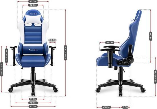 Actual product image Huzaro Gaming chair for children Ranger 6.0 Gaming Chair, Blue