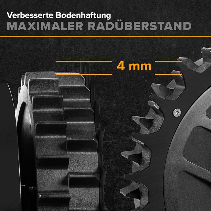 Immagine prodotto Robo Claws Mähroboter Spikes für Worx Landroid Plus Modelle (Robot falciante, Installazione del robot tosaerba)