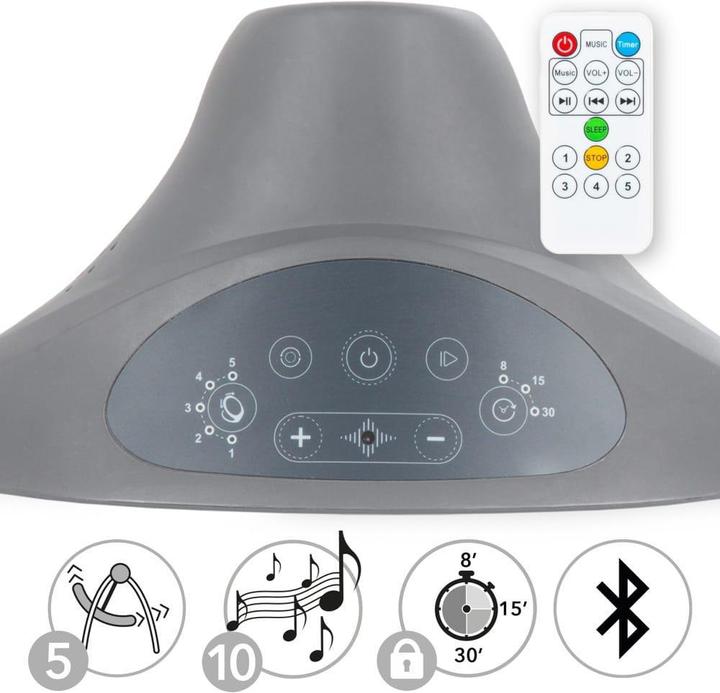 Actual product image Kidwell LUXI 2in1 Electric Swing with Mosquito Net and Bluetooth