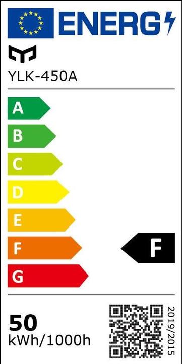 Energie-Label Yeelight Deckenleuchte C2001 (3500 lm)