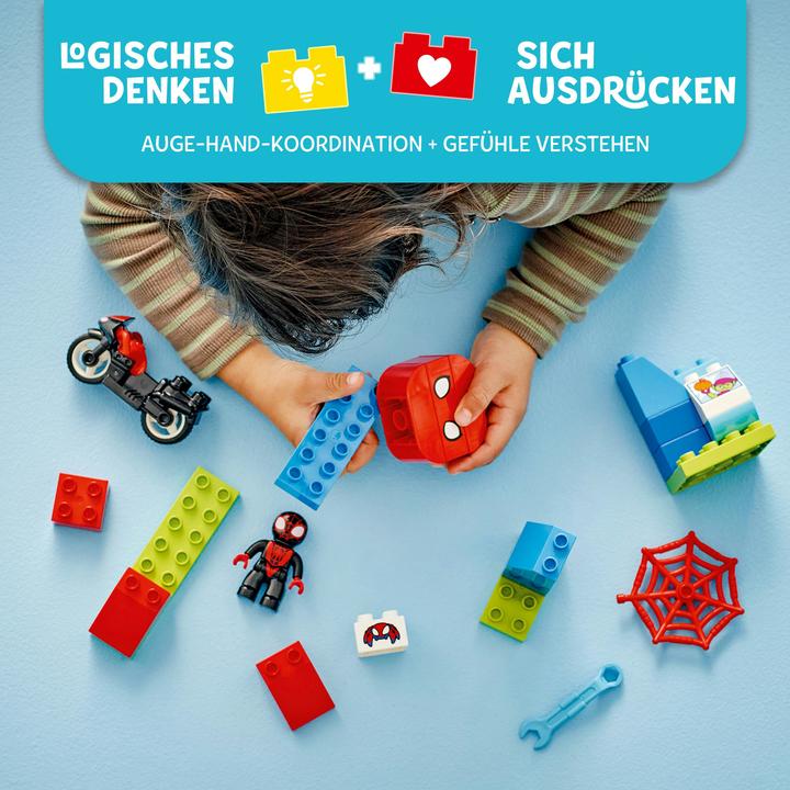 Actual product image LEGO Spin's motorbike adventure (10424)