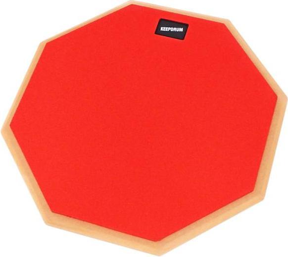 Produktbild keepdrum DP-RD12 Drum Practice Pad Rot Übungspad 12
