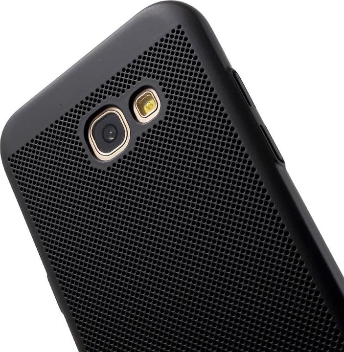Produktbild König Design Handyhülle für Samsung Galaxy J3 (2017) Schutzcase Backcover Bumper Etui Schwarz (Samsung Galaxy J3 (2017))