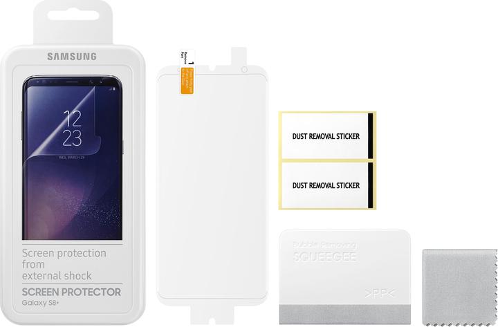 Actual product image Samsung screen protector (2 Piece, Samsung Galaxy S8+)