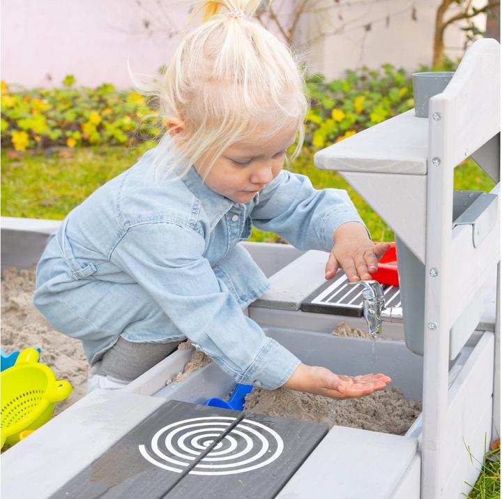 Actual product image Roba Sandkasten mit Matschküche 54x117x118 cm