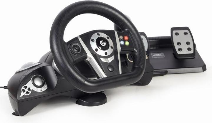 Produktbild Gembird Kierownica STR-M-01 (PS4, PS3, Switch, PC)