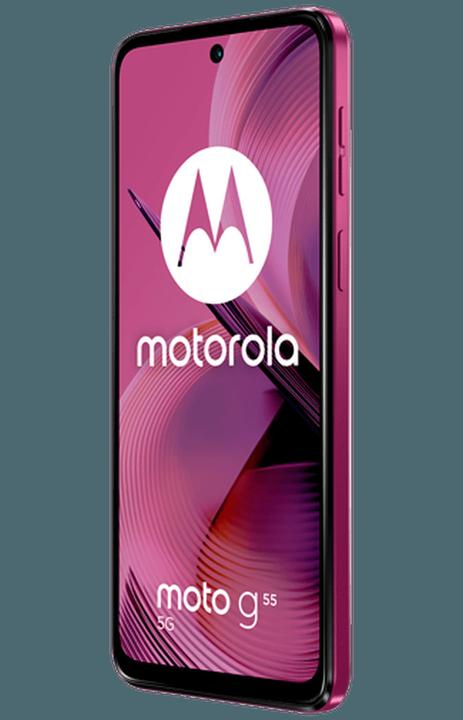 Actual product image Motorola Moto G55 (256 GB, Twilight Purple, 6.49", SIM + eSIM, 50 Mpx, 5G)