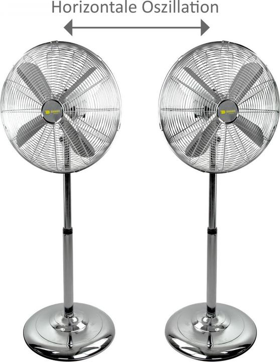 Immagine prodotto Dema Ventilatore a piedistallo cromato 40 cm