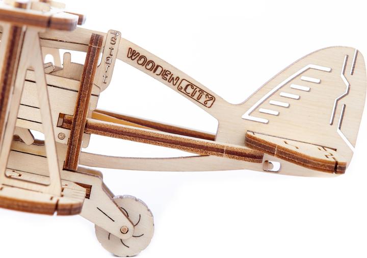 Actual product image WoodenCity Biplane airplane
