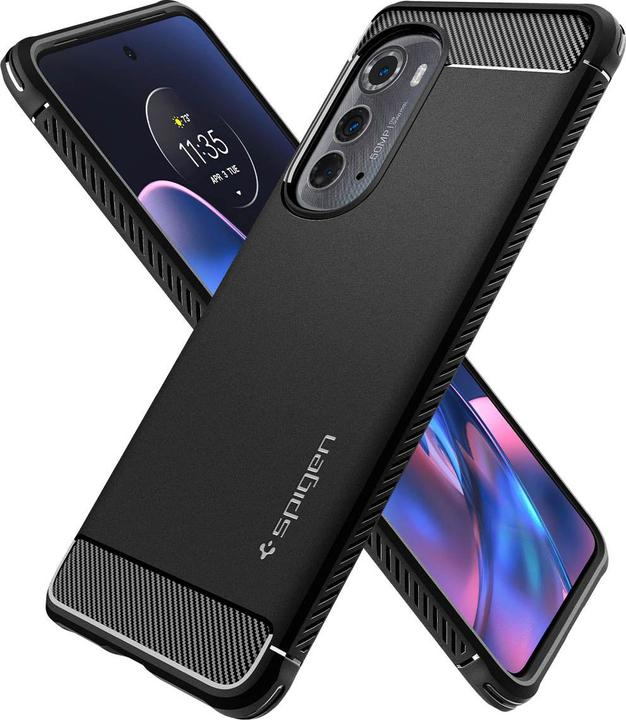 Produktbild Spigen Rugged Armor Motorola Edge 2022 Matte Black (Motorola Edge+ (2022))