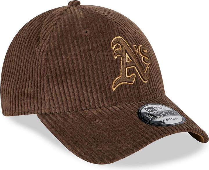 Actual product image New Era 9Forty Strapback Cap - Wide Corduroy Oakland Athletics (One size)
