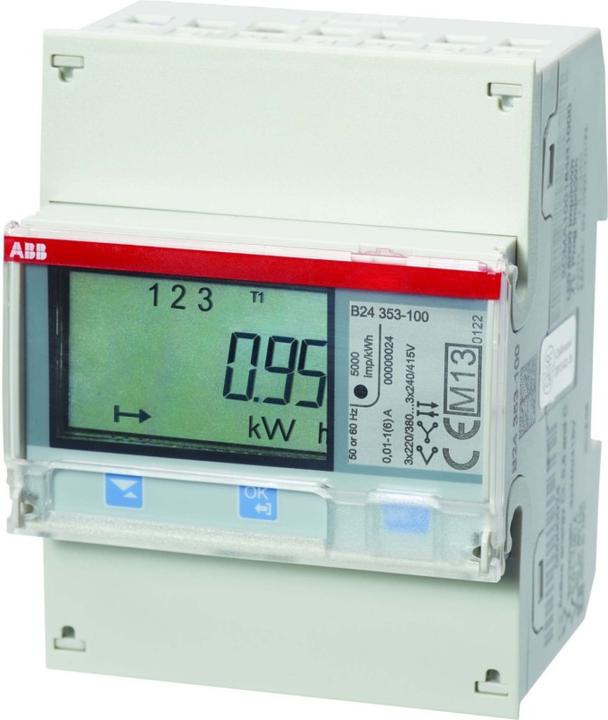 Actual product image ABB Transformer Meter B24 112-100 Steel
