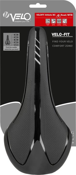 Actual product image Velo Bicycle saddle -Fit Athlete BC S