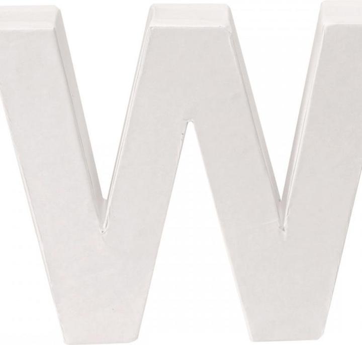 Image du produit Glorex Lettre en carton W 10x3,5cm
