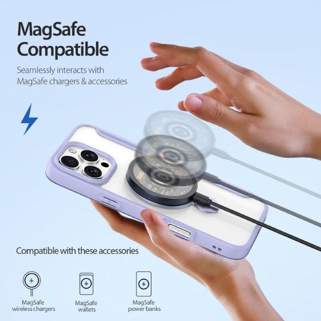 Immagine prodotto Dux Ducis Custodia in pelle Skin X Pro 360° Ring Stand Series (Apple iPhone 16 Pro)