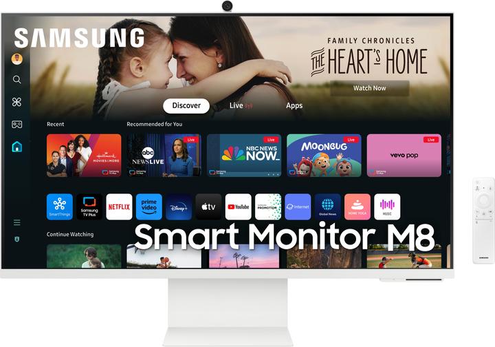 Productafbeelding Samsung Slimme monitor M80D (3840 x 2160 Pixels, 32")