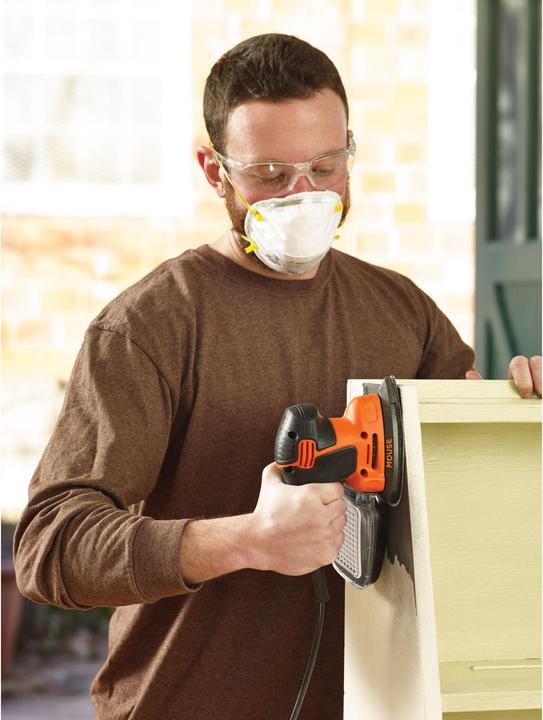 Actual product image Black & Decker Compact Mouse Sander (Delta sanders, 120 W)