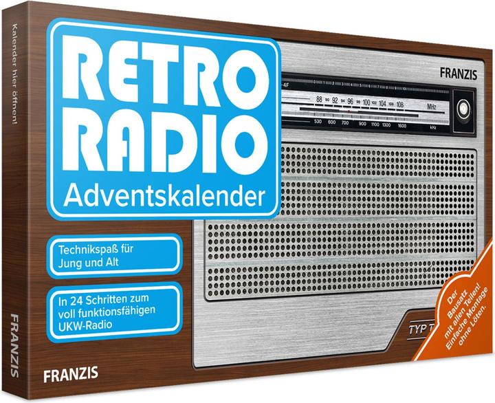 Produktbild Franzis Retro-Radio 2020