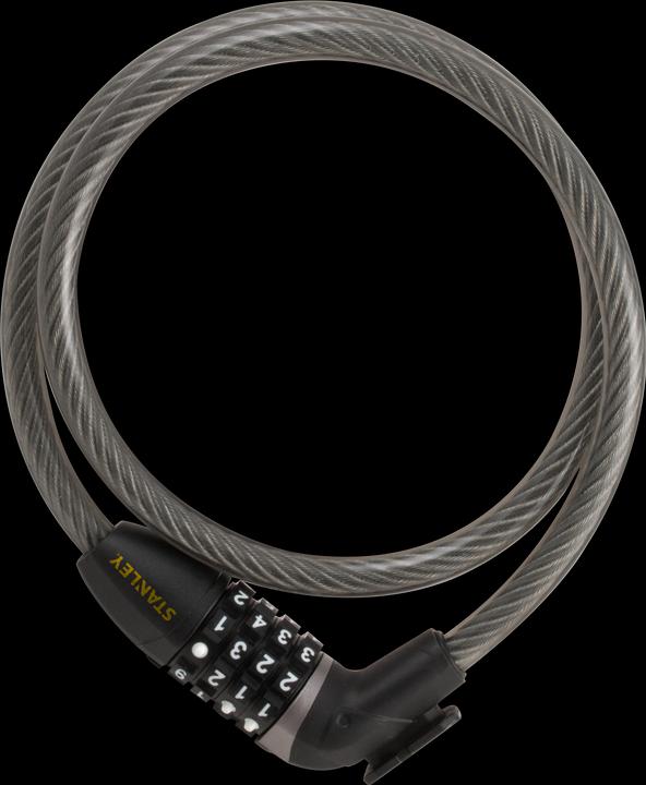 Actual product image Stanley Cable lock 12mm x 900mm, 4 digits (90 cm)