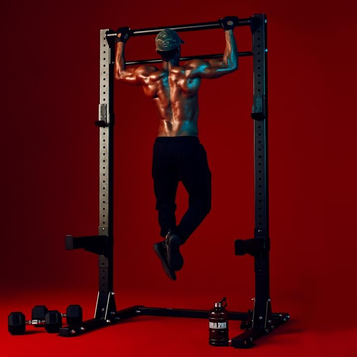 Produktbild Gorilla Sports Hantelablage Squat Rack