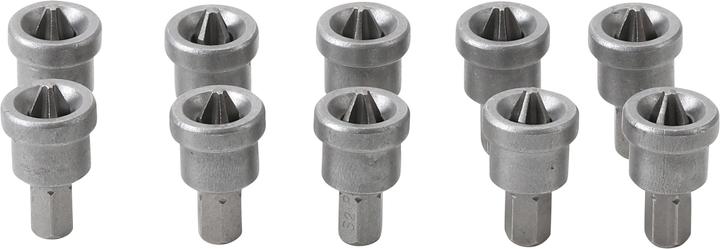 Actual product image BGS Bit Set with Depth Stop for Plasterboard 6.3 mm (1/4") Drive Cross Slot PH 2 10 pcs. (6.3 mm)