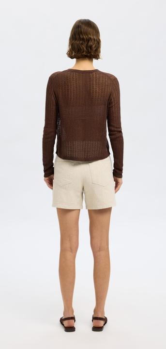 Actual product image Selected Femme High Waist Jeansshorts (38)