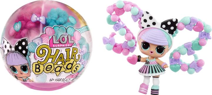 Actual product image MGA L.O.L. Surprise Hair Beads Tots Asst in PDQ