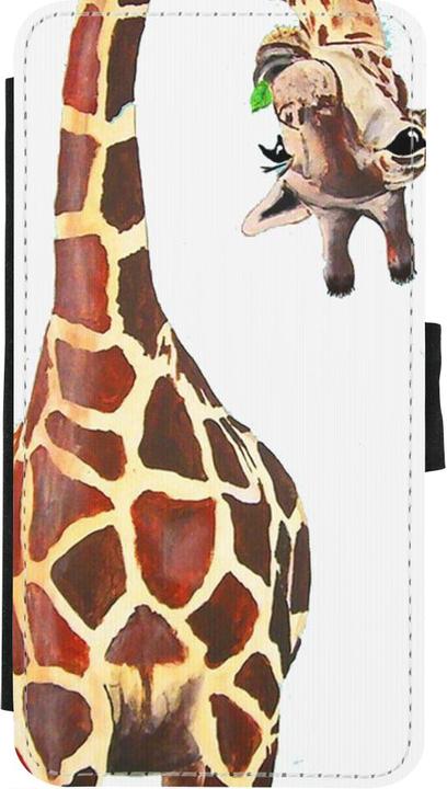 Actual product image PhoneLook Coque Wallet noir Giraffe Fit (Apple iPhone X)