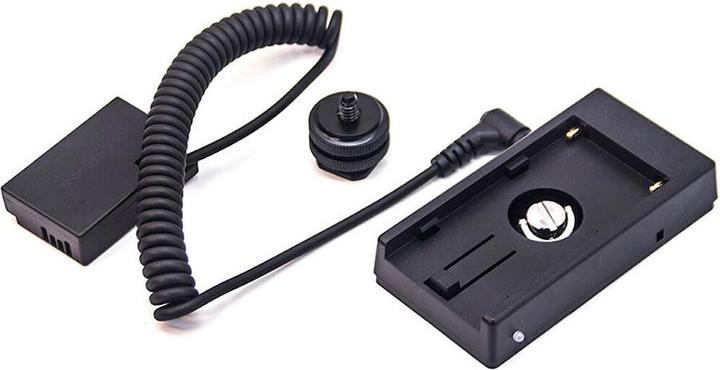 Produktbild Caruba Canon LP E17 (DR E18) Dummy Batterie + F970 Batteriezwickel (Federkabel) (Kamera Akku)