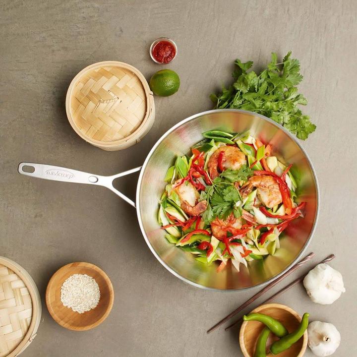 Image du produit Demeyere Industry Wok (30 cm, Wok, Acier inoxydable)