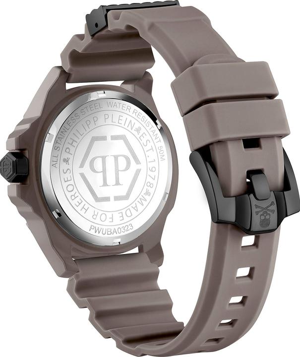 Actual product image Philipp Plein PWUBA0323 The $kull Ecoceramic (Analogue wristwatch, 44 mm)