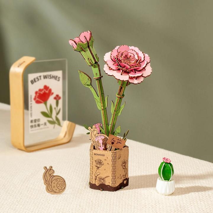 Produktbild Robotime Modellbausatz 'BLUMENSTRAUSS'