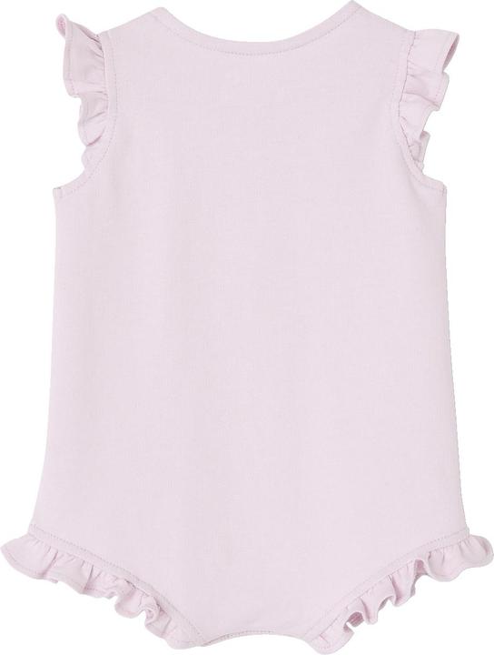 Produktbild Vertbaudet Bio-Kollektion: Mädchen Baby-Set aus Kurzoverall und Haarband (74)