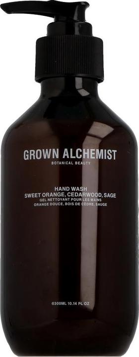 Actual product image Grown Alchemist GROWN Beauty - Hand Wash: Sweet Orange, Cedarwood & Sage (Liquid soap, 300 ml)
