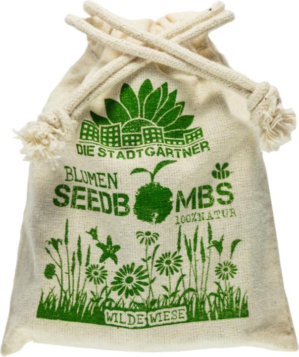 Die Stadtgärtner Samenbomben Wilde Wiese (Rasensamen)
