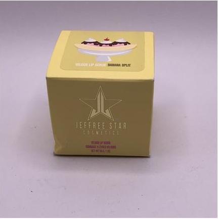 Jeffree Star Banana Fetish Velvet Lip Scrub Bananasplit - Rare - NEW IN BOX