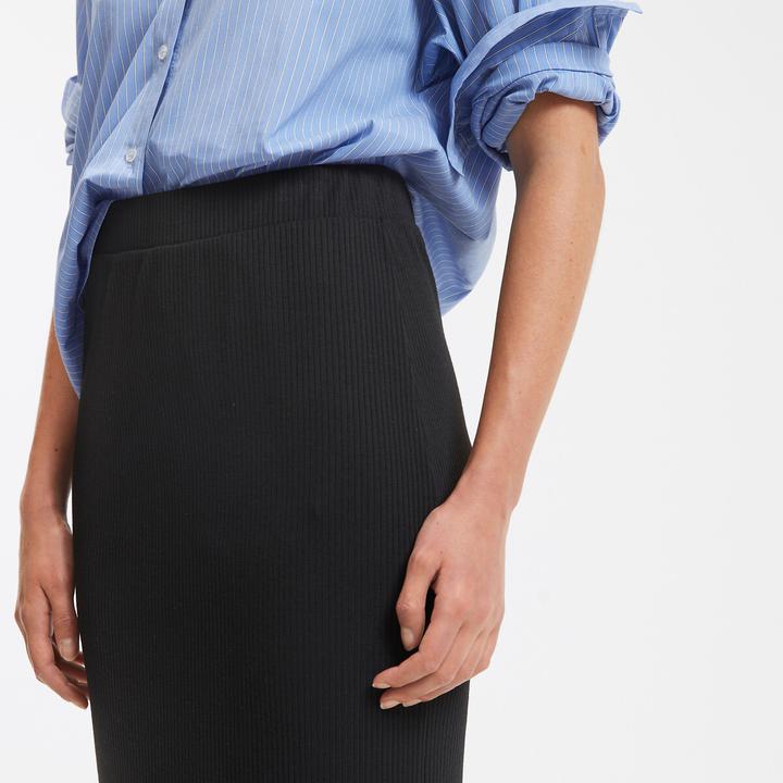 Produktbild La Redoute Collections Enger Maxirock aus Rippjersey (XS)