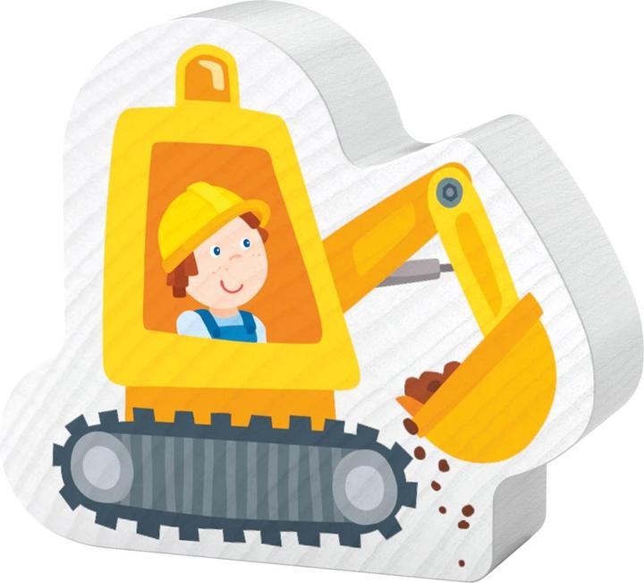 Produktbild Magni HABA 6 erste Puzzles Baustelle (18 Teile)