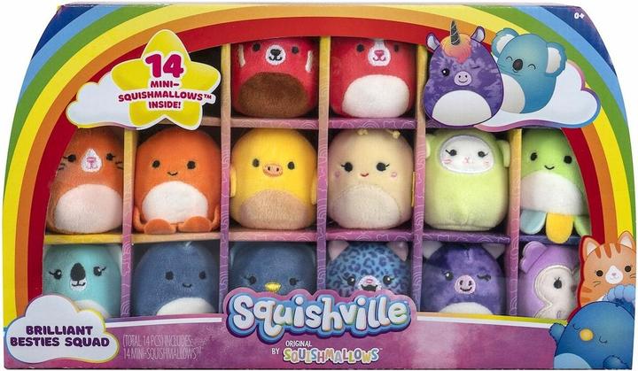 Image du produit Jazwares Squishville 14-Pack Besties (5 cm)