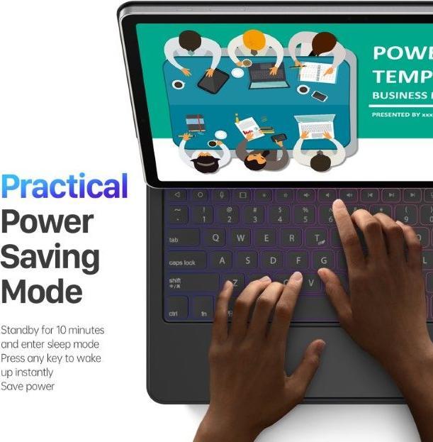 Produktbild Dux Ducis MK Tastatur (US, Samsung Galaxy Tab S10+)