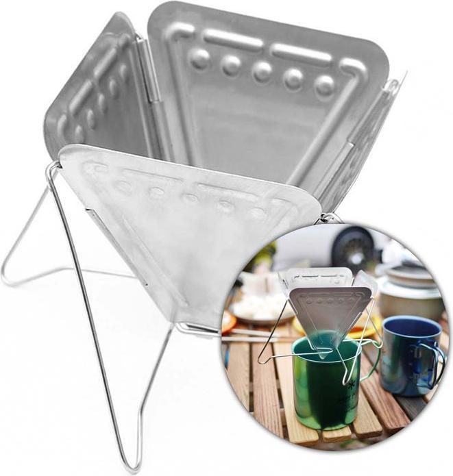Actual product image Hermex Camping coffee drip outdoor coffee maker foldable coffee filter