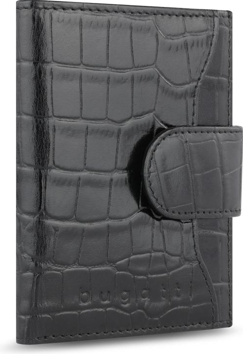 Immagine prodotto Bugatti Secure Smart RFID Porte-cartes de crédit, noir (croco)