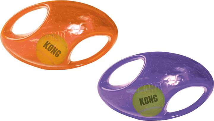 Immagine prodotto KONG Jumbler Football M/L (Palla giocattolo per cani)