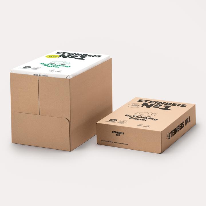 Image du produit Steinbeis Papier recyclé №1 (80 g/m², 2500 x, A4)