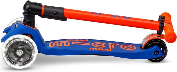Immagine prodotto Micro Scooter Maxi Deluxe Foldable Neon LED Blaze Orange