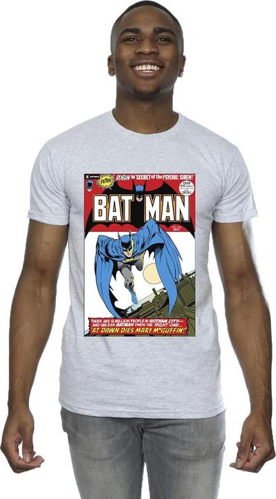 Actual product image Mens Running Batman Cover T-Shirt (L)